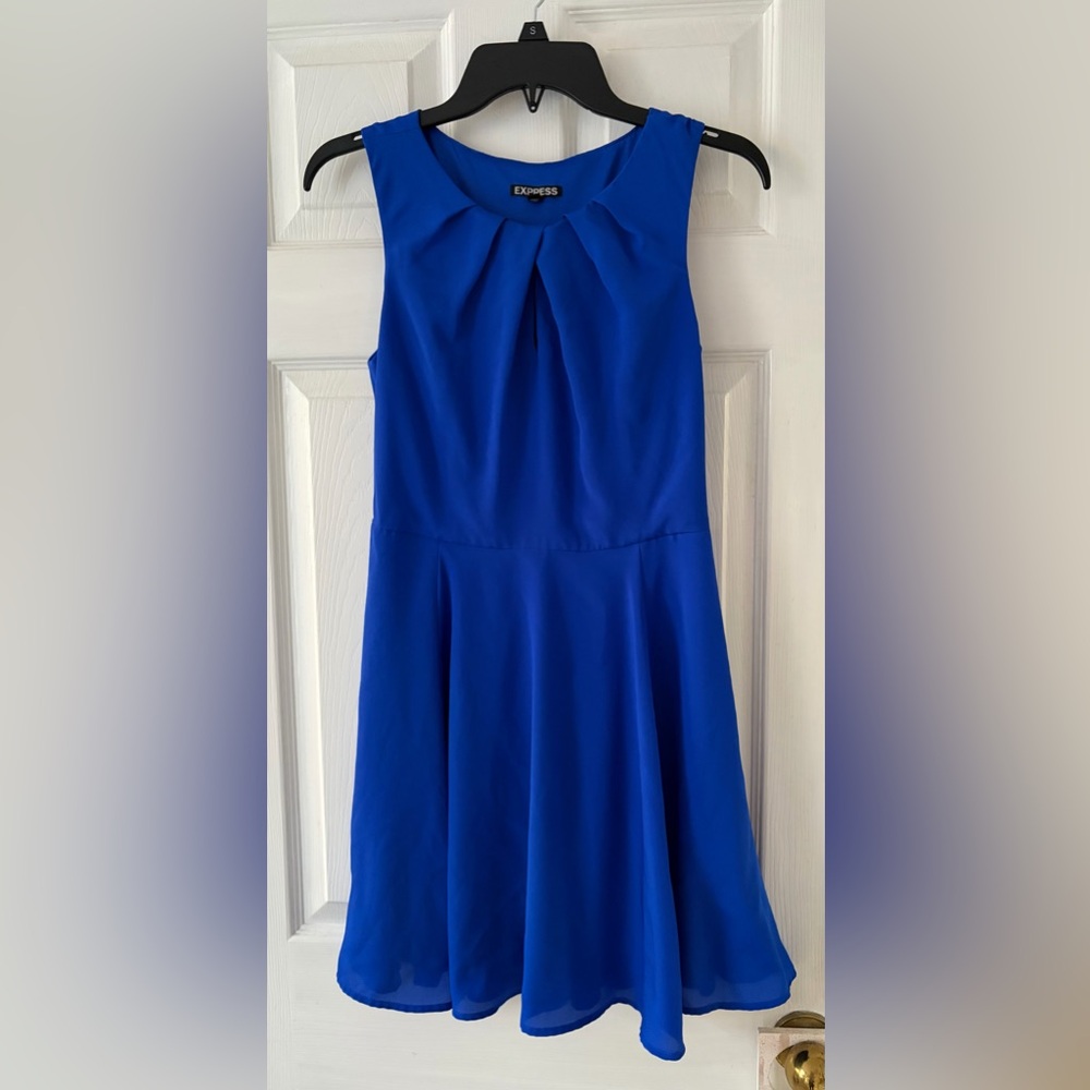 Express Royal Blue Dress